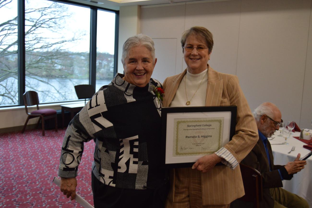 Springfield’s Distinguished Professor of Humanics Pamela Higgins sees ...